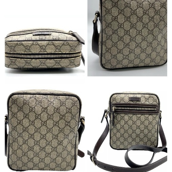 Authentic Gucci GG Supreme Beige Crossbody bag - Picture 12 of 15